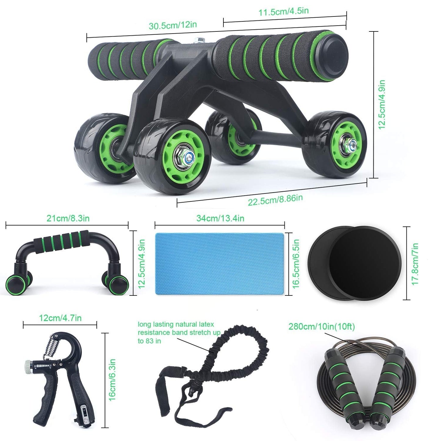 Personalized 10-in-1 Fitness Kit