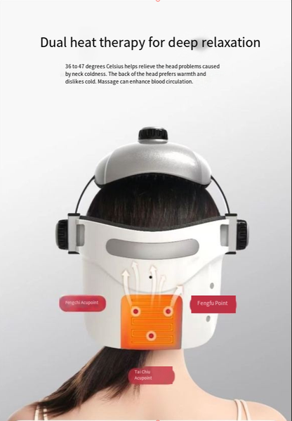 Electric Eye & Head Massager with Heat Therapy